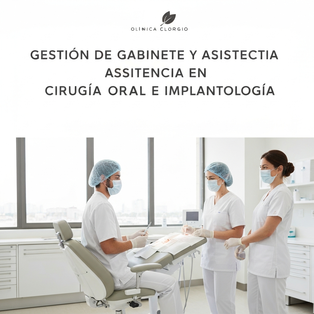 Gestión de Gabinete y Asistencia en Cirugía Oral e Implantología